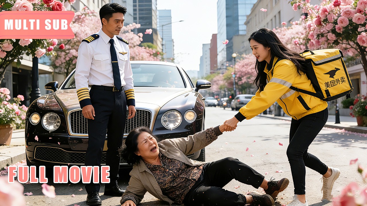 【Multi Sub】冷面機長被大媽惡意碰瓷，還好有外帶小妹幫他解圍！他對她一見鍾情，卻沒認出她就是幾年前和自己閃婚的契約新娘！解開誤會後有情人終成眷屬~#romantic #drama