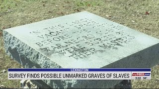 Survey finds possible unmarked graves of slaves in Lexington