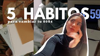 5 hábitos para cambiar tu 2024 by Cristina Galán 16,324 views 5 months ago 9 minutes, 15 seconds