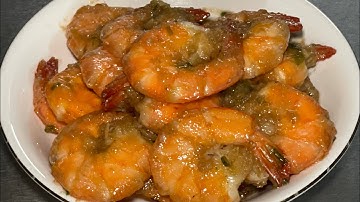 Tôm Rim Nước Cốt Dừa món ăn đặc sản bến tre / Shrimp marinated in coconut milk,Ben Tre specialty
