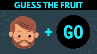 Can you guess the fruit by emojis? | Emoji Quiz
