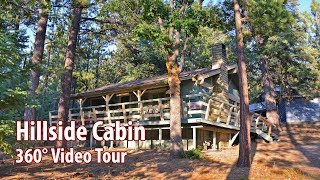 Hillside Cabin 360 video tour