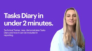 Tasks Diary and reporting with Jess
