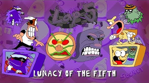 Pizza Tower LHPP: Lunacy of the Fifth - The Movie (Lap 5 Lunatic Mode Compilation!)