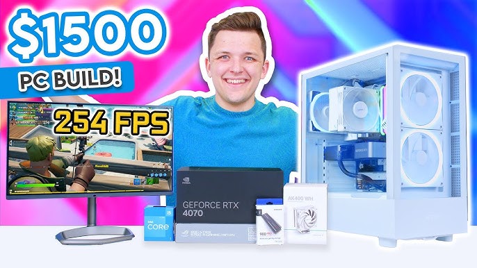 The BEST $1200 Gaming PC Build Right Now! 😄 [Full Build Guide ft