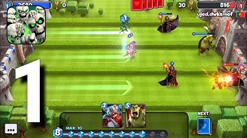 Castle Crush - Gameplay Walkthrough Part 1 | Training Castle | Android, iOS | GAMING Kid