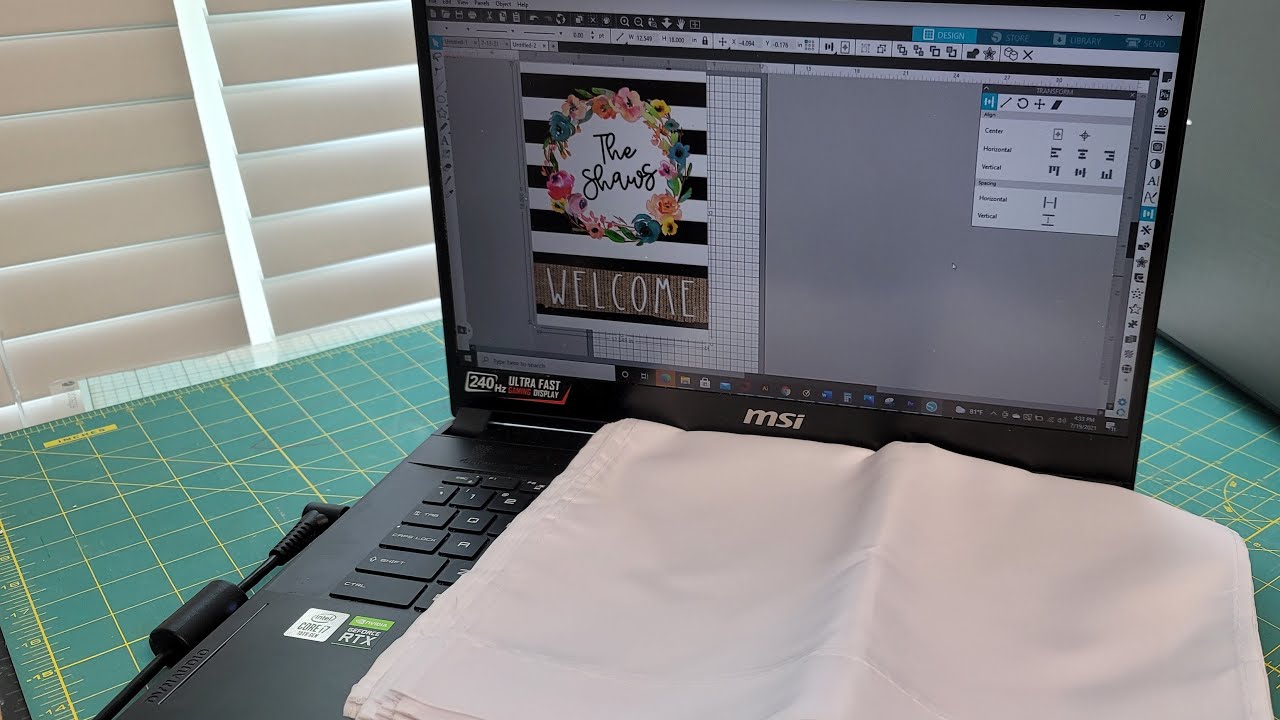 LIVE! 🔴 Let's Sublimate A Garden Flag Together! YouTube