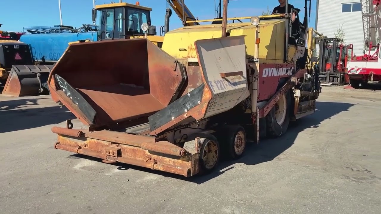 Asfaltsläggare Dynapac F121-4W