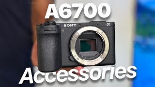 Sony A6700 Best Accessories! DJI Mic! Best Lenses and More!