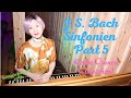 J.S. Bach Sinfonien Part 5 No.13.14.15  BWV799-801  Clavichord /J.S. バッハ シンフォニア Part 5 No.13,14,15