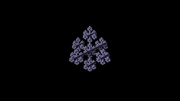 3D fractal: Vicsek snowflake
