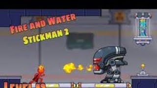 Fire And Water Stickman 2: The Temple 1-6 screenshot 3