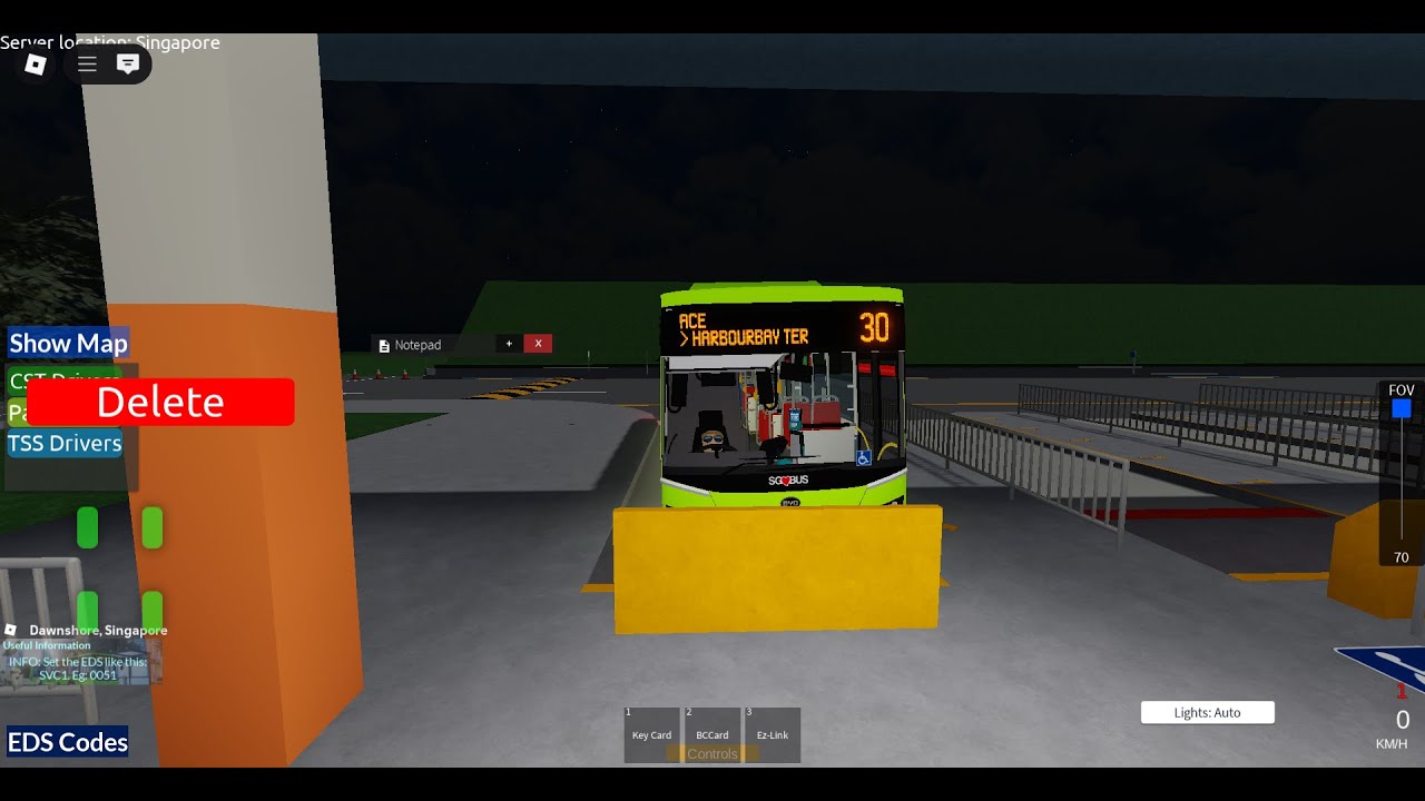 Roblox Dawnshore Singapore Doing A Return Journey On Route 30 YouTube 
