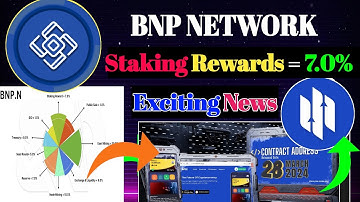 BNP Staking Rewards 7.0% | BNP Token Roadmap | BNP NETWORK New Update Today