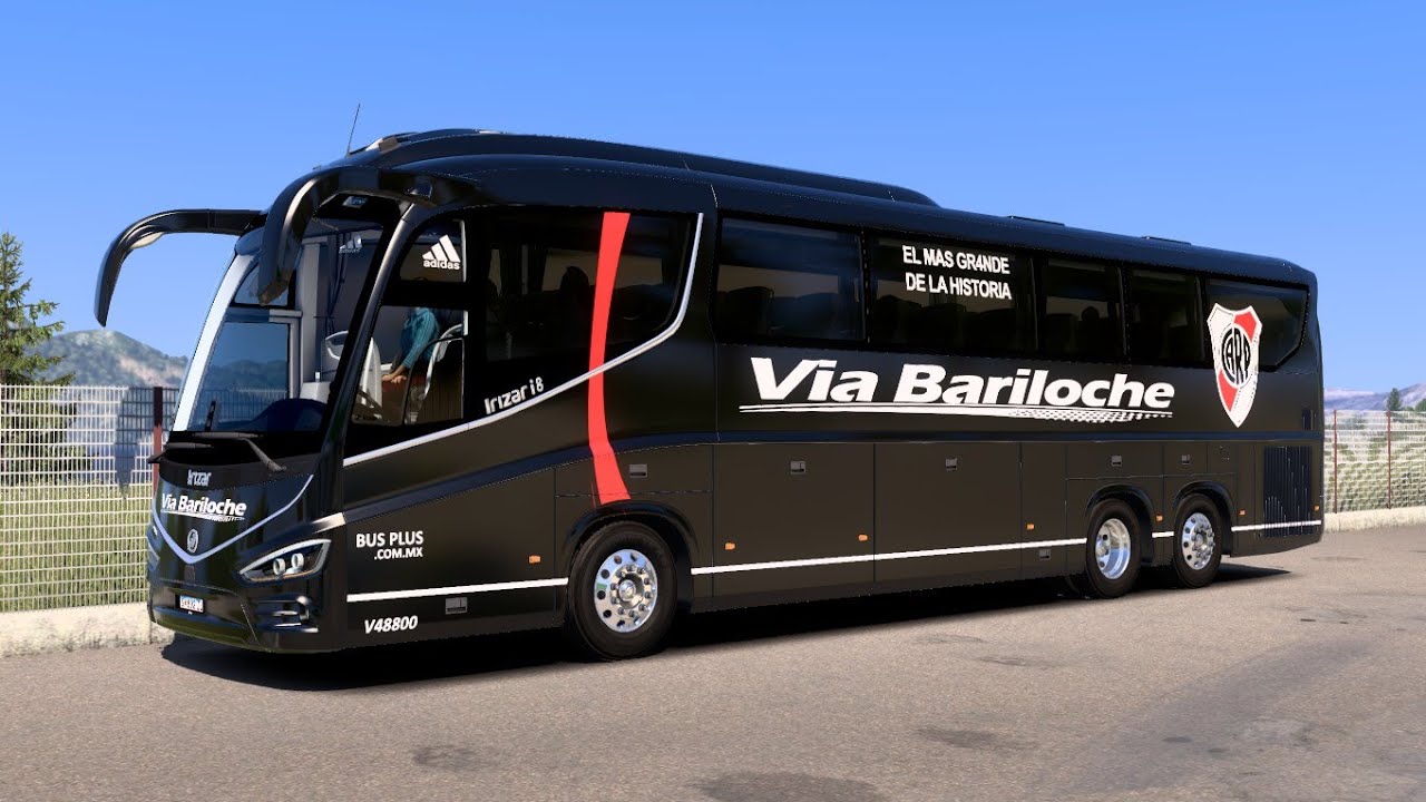 2025 ETS2 Bus Mods 1.53 | Iriziar I8 Integral v1.2 + Skins | Free Download | Euro Truck Simulator 2