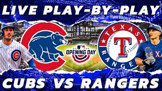 Chicago Cubs vs Texas Rangers | Live Play-By-Play & Reactions