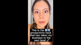 Famous My #1 Productivity Hack That Has Helped My Business Skyrocket 🚀 Wealth