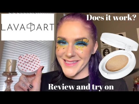 Trying the Lava Art Perfect Glow Cover Cushion Foundation | Thebriabeauty