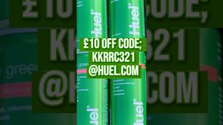 Unboxing Huel Peach & Hibiscus Daily Greens Ready-to-drink & £10 off KKRRC321 @huel.com #unboxing