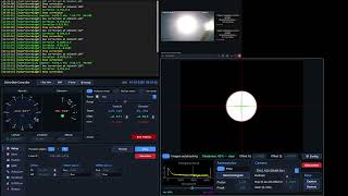 Sun tracking with my CAS-120 dish and correction using a guide camera.