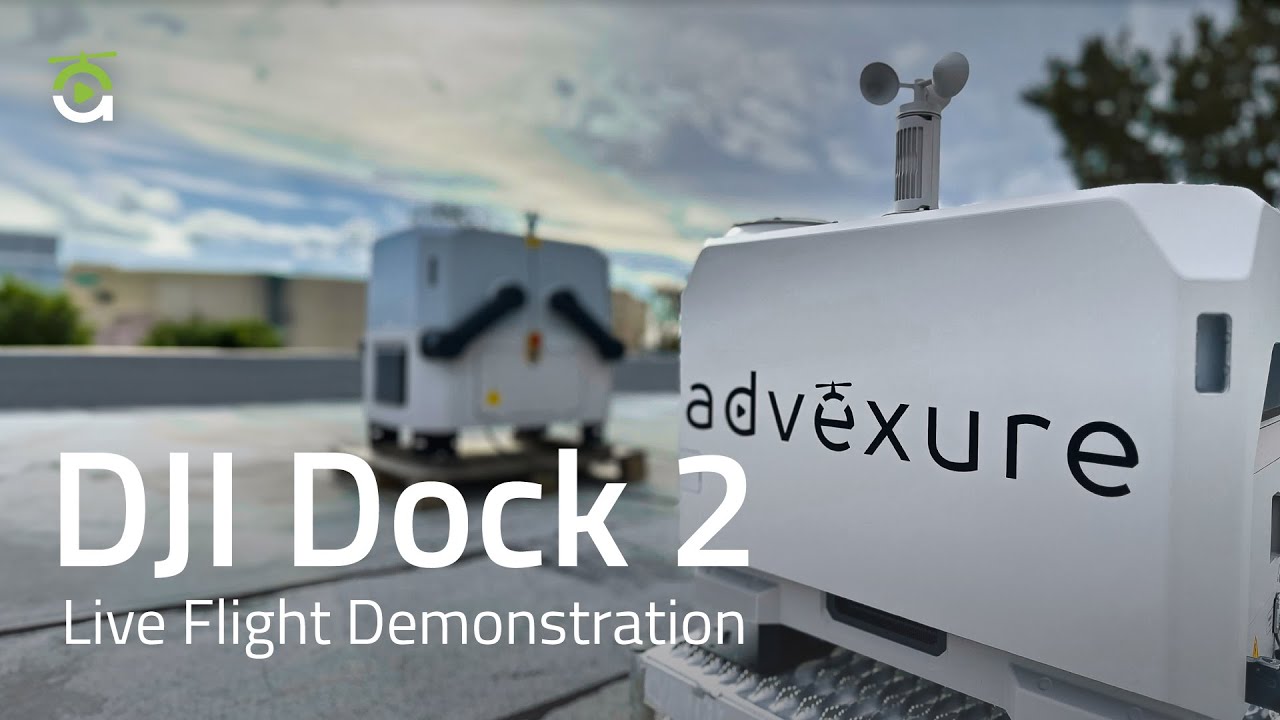 DJI Dock 2 Flight Demonstration - YouTube