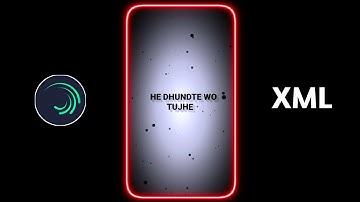 Pehchante Hi Nahi 😊🔥|| New 3D Lyrics XML Preset📄 || Trending Xml File @mdeneshmahamud