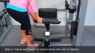 How to use Nautilus Nitro lower back.