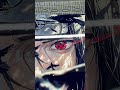 Itachi’s Mangekyo Sharingan | Naruto Metal Poster 🖤