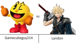 Ranked Match Bo3 Gamecubeguy214 Pac-Man Vs Landon Bowser, Cloud