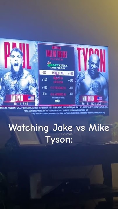 Tyson vs jake paul latest news