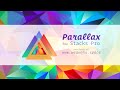 How to use the parallax back stack for stacks pro