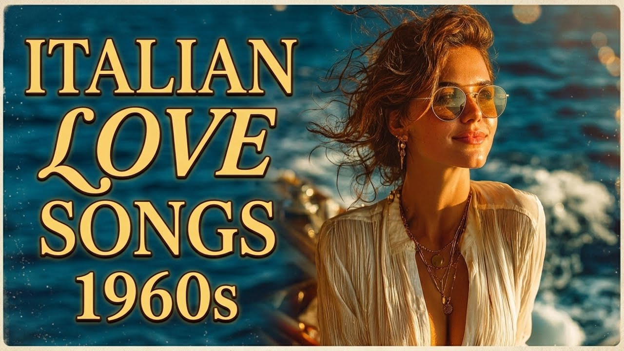 Most Romantic Italian Love Songs 1960s ️ | Vintage Nights in Capri ...