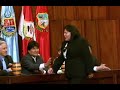 Le quitaron el saludo a Evo Morales