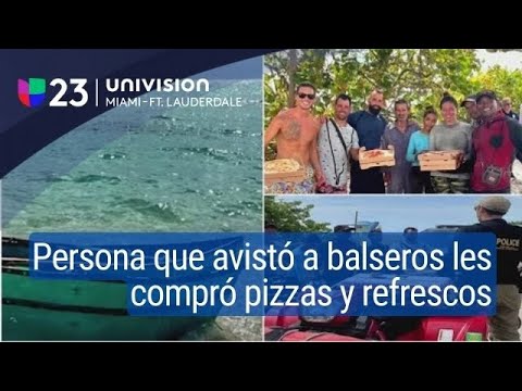 Estuvieron 12 días en el mar: grupo de balseros llegó a Miami Beach, ¿qué sigue ahora para ellos?