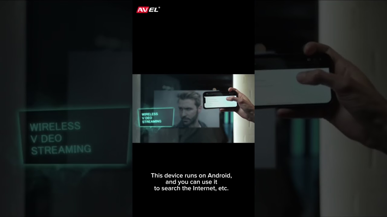 Video from the phone to the Smart Mirror TV.
