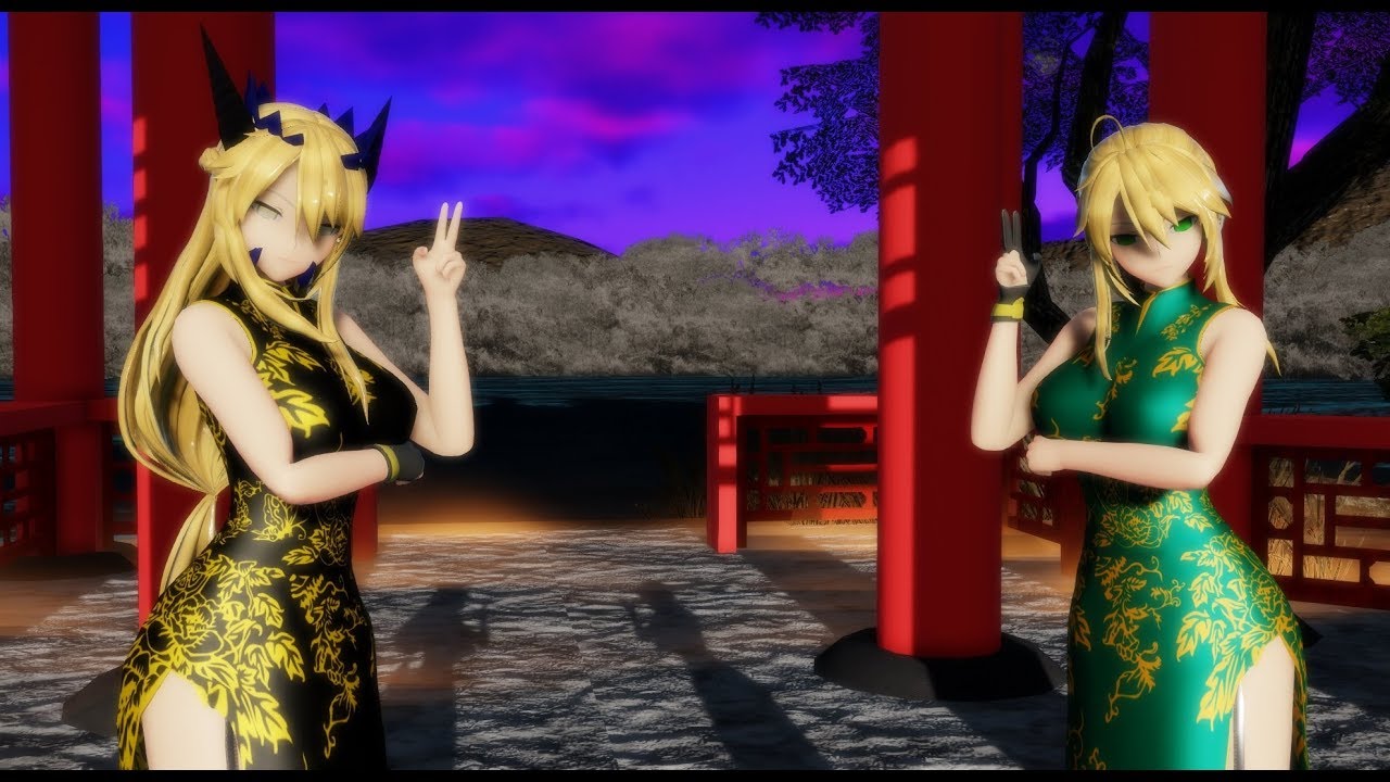 [Fate MMD] Artoria Pendragon Lancer / Reol Yoiyoi Kokon