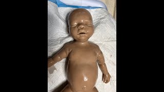 Painting a full body ethnic silicone doll. Pt 1: Basecoat