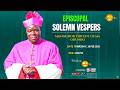 26-02-2026 | CAPUCHIN TV LIVE | SOLEMN VESPERS | EPISCOPAL | Monsignor Vincent Ouma Odundo