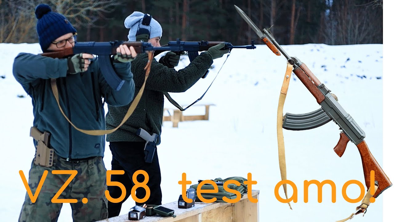 Karabinek VZ. 58 7,62 x 39 mm celność