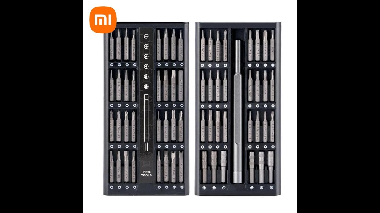 Xiaomi 64 In 1 Electric Screwdriver Set Screw Driver Bit Kit
