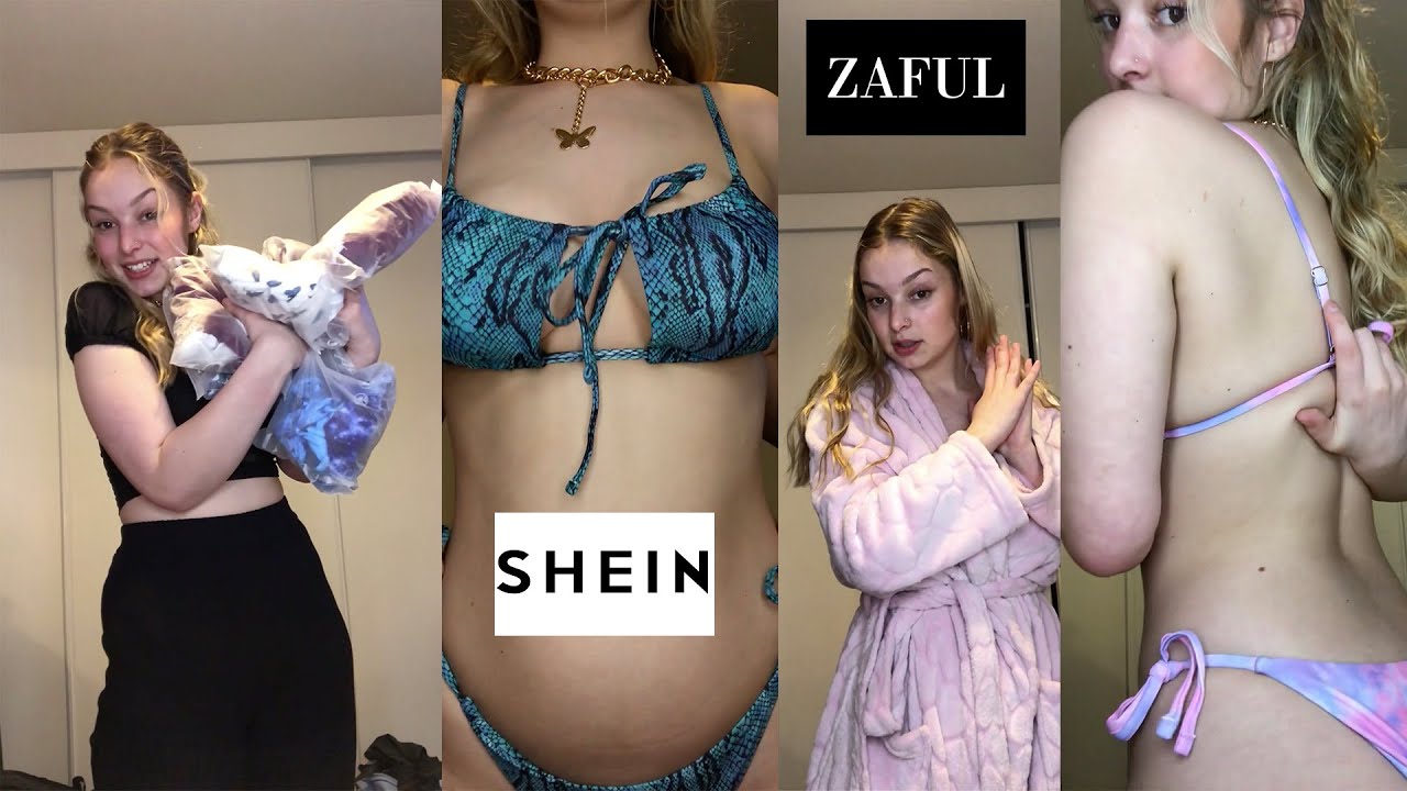 KARMA LEE // SHEIN and ZAFUL Try-on Haul // SHORE THANG - YouTube