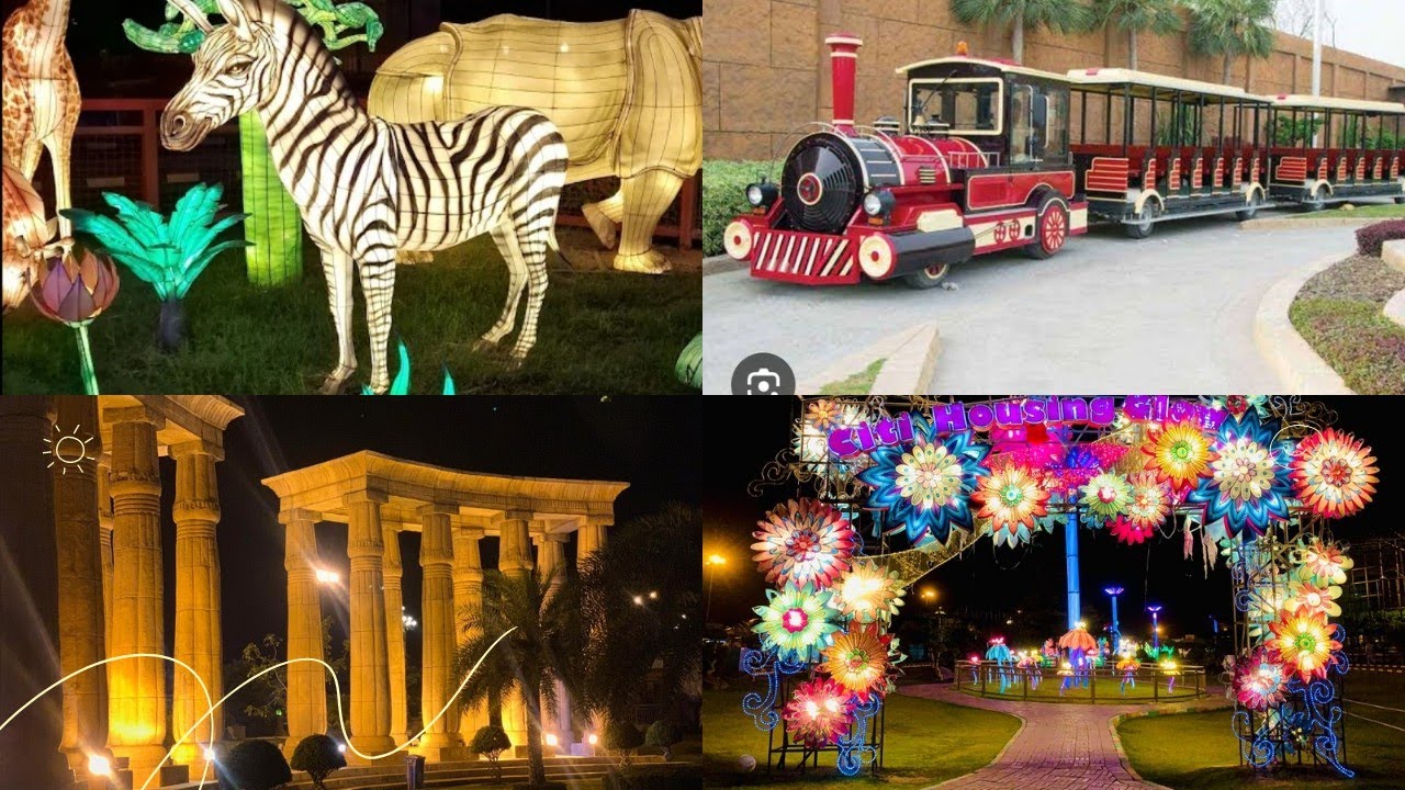 jhelum famous theme park //satellite town jhelum complete visit //city housing jhelum