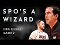 Erik Spoelstra pushes all the right buttons | NBA Finals Game 2 analysis