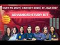Advanced Study Kit Mega Offer 🔥 | Smart Study Days for CUET PG 2027, CSIR NET 2026 &amp; IIT JAM 2027