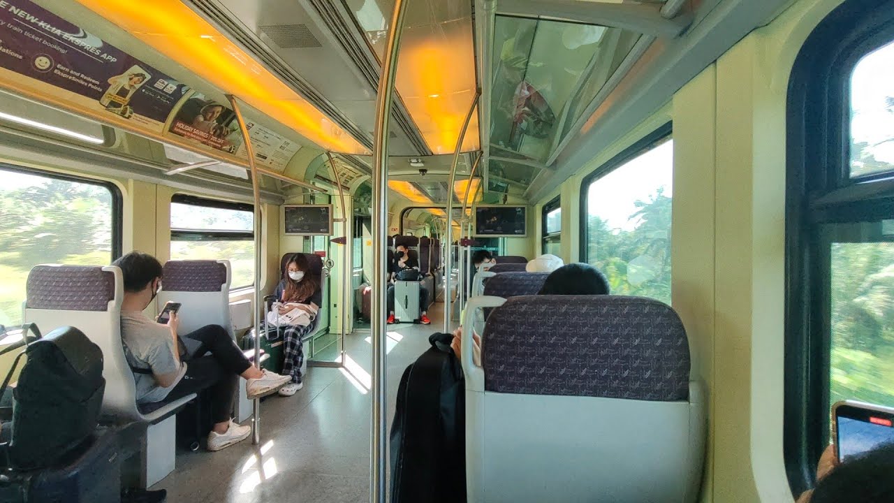 KLIA Transit train riding from Putrajaya Sentral to Salak Tinggi (to ...