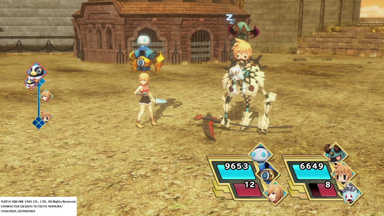 WORLD OF FINAL FANTASY - Coliseum - The Queen's Attendant