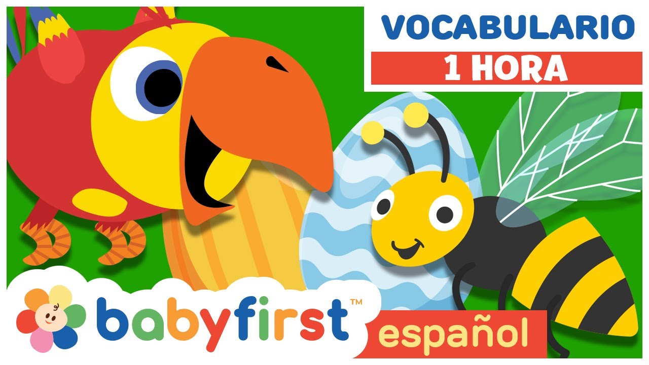 Huevos Sorpresa con Larry el Loro | Aprender Nombres de Animales para Niños | BabyFirst Español