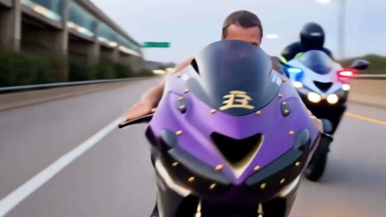 High-Speed Chase | Stretched Kawasaki ZX-14R 💨🔥 - YouTube