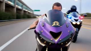 High-Speed Chase | Stretched Kawasaki ZX-14R 💨🔥 - YouTube