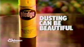 Vintage 1980s TV Commercial for Pledge - Endust vs Pledge Comparison - Dusting Can Be Beautiful